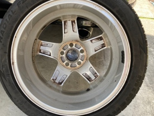 ボルボ V50純正 17インチ バリ溝 高品質 4本セット 