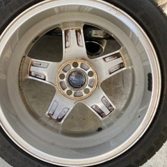 ボルボ V50純正 17インチ バリ溝 4本セット