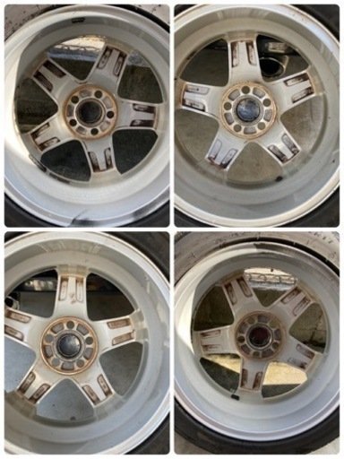 ボルボ V50純正 17インチ バリ溝 高品質 4本セット 