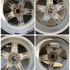 ボルボ V50純正 17インチ バリ溝 4本セット