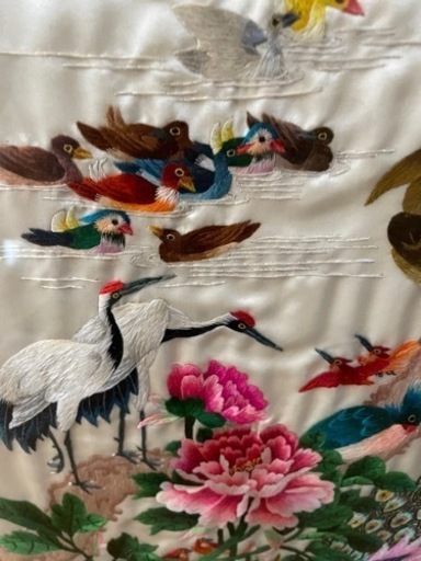 刺繍　飾り　90×60