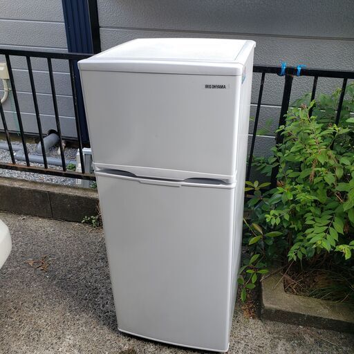 アイリスオーヤマ 冷凍冷蔵庫 IRSD-12B-W 118L 2021年製
