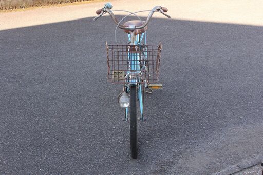 アスファルト 自転車用 青色