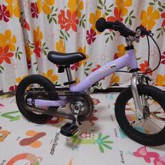 へんしんバイク2 パープル 綺麗 ストライダー ペダルなし