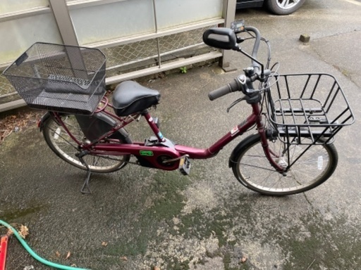 【交渉中の商品】使用頻度低め パナソニック製電動アシスト※説明書、合鍵付き 交渉中の商品】使用頻度低め パナソニック製電動アシスト※説明書、合鍵付き