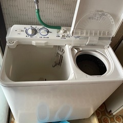 【ネット決済】二層式洗濯機