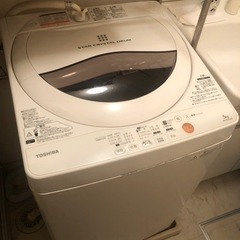 TOSHIBA 洗濯機 5Kg 2012年製 引き取りのみ