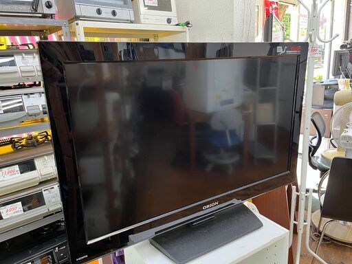 【リサイクルショップどりーむ鹿大前店】No.514　TV　テレビ　オリオン　32型　DU323-BI(LC-015)　2011年製　リモコン無し(´;ω;｀)