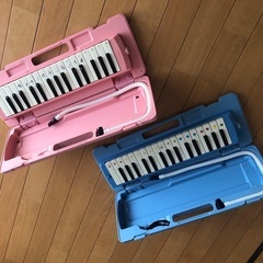 鍵盤ハーモニカ２台
