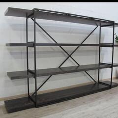 直接引き取り限定 新品同様！IDC大塚家具 特大シェルフ 