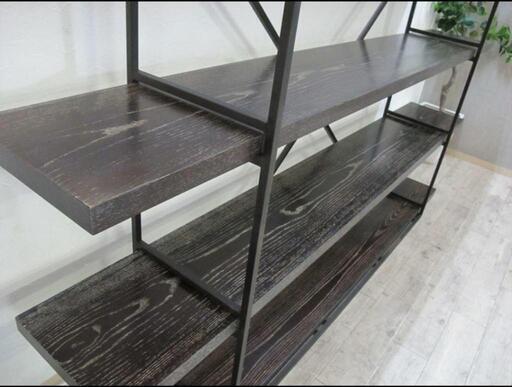 直接引き取り限定 新品同様！IDC大塚家具 特大シェルフ - その他 