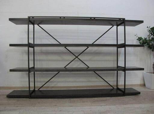 直接引き取り限定 新品同様！IDC大塚家具 特大シェルフ - その他 