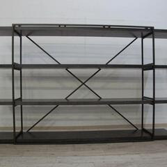 直接引き取り限定 新品同様！IDC大塚家具 特大シェルフ 