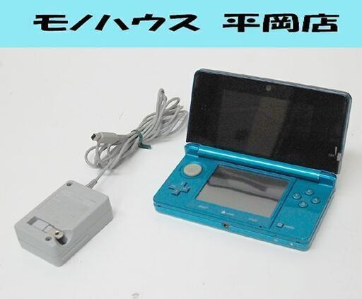 Nintendo 3ds エメラルドグリーン Ctr 001 充電器セット 通電 ソフト起動確認済み 初期化済み 任天堂 札幌市 清田区 平 モノハウス平岡店 大谷地のポータブルゲーム ニンテンドーds 3ds の中古あげます 譲ります ジモティーで不用品の処分