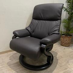 【全国発送可能！】IDC大塚家具で購入 【 ヒモラ 】約31万円 本革リクライニングチェアセット
