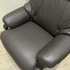 【全国発送可能！】IDC大塚家具で購入 【 ヒモラ 】約31万円 本革リクライニングチェアセット
