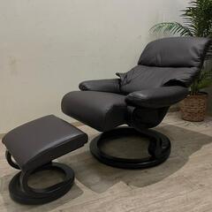 【全国発送可能！】IDC大塚家具で購入 【 ヒモラ 】約31万円 本革リクライニングチェアセット

