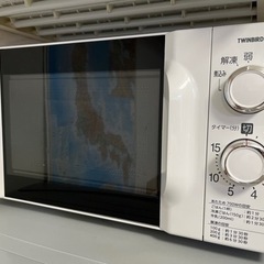 twinbirdの電子レンジまだまだキレイ！