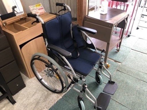 リサイクルサービス八光 田上店】ハピネス CA-10SU 自走式車椅子 [自走介助