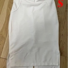 YI JIE FASHION 白色　タイトスカート　Sサイズ