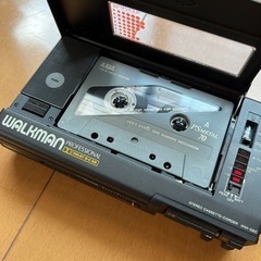 SONY WALKMAN WM-D6C_録音マイク_メタルテープ付