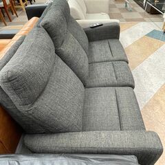 🔶🔸ナフコ 電動リクラニングソファ ✨定価￥93,880✨ 3Pソファ ファブリックソファ🔸🔶