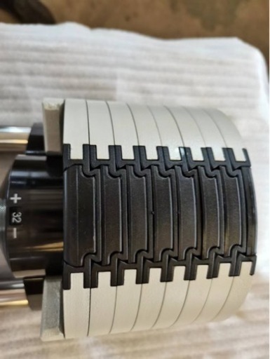 新品,発送可能)2kg刻,可変式ダンベル 32kg、自社制作
