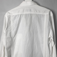 YVES SAINT LAURENT イヴサンローラン 長袖 シャツ ホワイト 白 L イタリア製 ヴィンテージ ビンテージ 希少 正規品 古着 カジュアル ウェア ドレス  