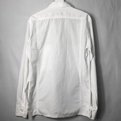 YVES SAINT LAURENT イヴサンローラン 長袖 シャツ ホワイト 白 L イタリア製 ヴィンテージ ビンテージ 希少 正規品 古着 カジュアル ウェア ドレス  