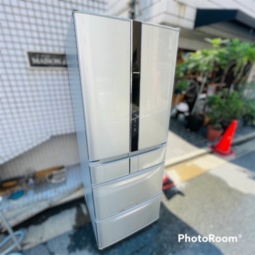 日立　HITACHI 6ドア　冷蔵庫　冷凍冷蔵庫　565L 2015年製　ファミリーサイズ　大型　大きい