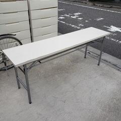 折り畳みテーブル 会議用テーブル 長机 ホワイト