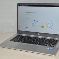 【ネット決済・配送可】中古良品ノートパソコン HP chrome...