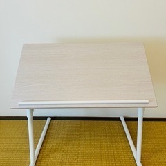 【美品】折りたたみ式昇降テーブル