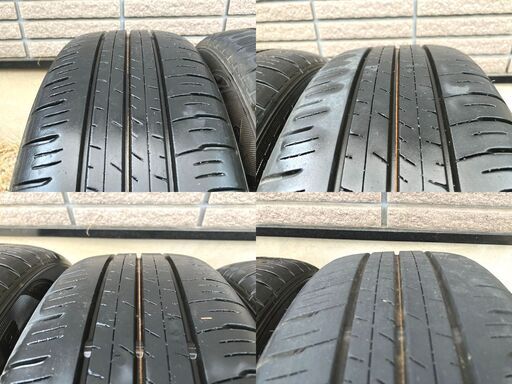 トヨタ シエンタ用１５インチ アルミホイール＋タイヤ185/60R15 84H（ダンロップ エナセーブ EC300+）