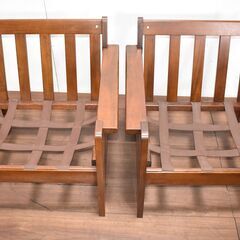 【ヤ取5/27終了】≪zy580≫レア/希少 YAMAHA/ヤマハ 1人掛け/シングル ソファ 2脚セット 日本楽器製造 リビング/ダイニング 40718-04 ヤ取5/27終了】≪zy580≫レア/希少 YAMAHA/ヤマハ 1人掛け/シングル