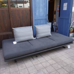 展示品◆フランスの高級ブランドligne roset(リーンロゼ)社のROSETPrado(ロゼプラド) ソファ3P クッションカバー付です。クッションの置き方によって、ソファにもカウチにも♪CG420