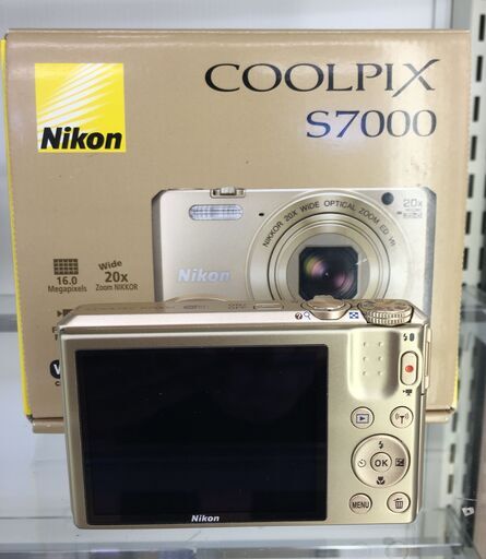 Nikon コンパクトデジタルカメラ COOLPIX S7000 2015年製 中古