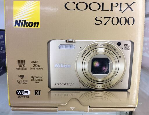 Nikon コンパクトデジタルカメラ COOLPIX S7000 2015年製 | monsterdog