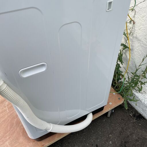 10/7 終 2018年製 Hisense 全自動電気洗濯機 HW-T55C 5.5kg ホワイト 動作確認済み ハイセンス 菊倉NS