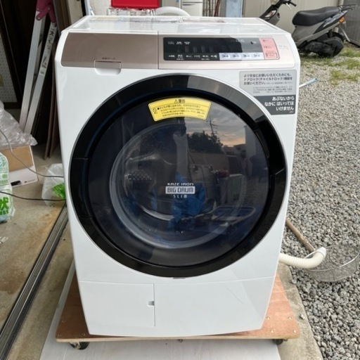 【成約済】HITACHI ドラム式洗濯機 2018年式‼️