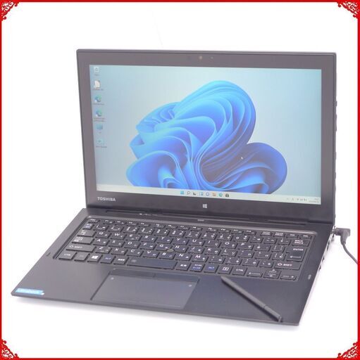 最新Windows11 中古良品 高速SSD搭載 Wi-Fi有 タブレット ノートPC 東芝 Z20t-C 第6世代 Core m5 8GB 無線 Bluetooth カメラ Office