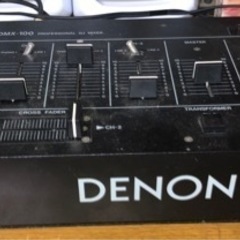 レア　DENON DMX-100 デノン DJミキサー - 楽器