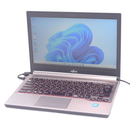 最新Windows11搭載 中古良品 日本製 13.3型 ノートパソコン 富士通 E736/M Wi-Fi有 第6世代 Celeron 8GB DVDRW 無線 Bluetooth Office