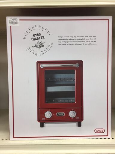 【203】未使用品 オーブントースター Toffy ラドンナ K-TS4-AR