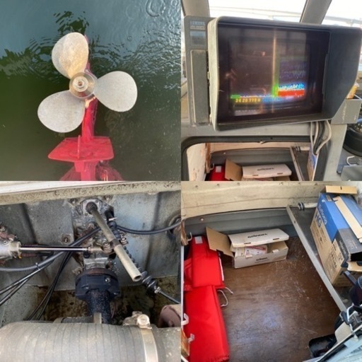 ヤンマー トビウオ24 DE24DZ 漁船 船 プレジャーボート ディーゼル