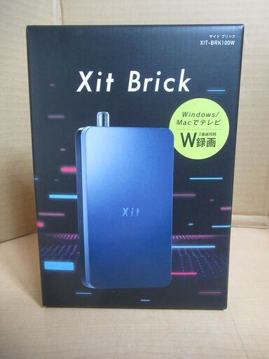 美品 未使用品 ピクセラ 日本製 XIT-BRK100W 地上/BS/110度CSデジタル放送対応 USB接続 外付テレビチューナー (Windows/Mac対応)