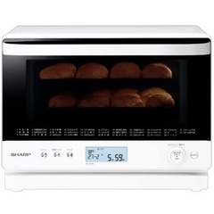 【最終値下！！】シャープ 過熱水蒸気 オーブンレンジ 26L コンベクション 2段調理 ホワイト RE-SS26B-W