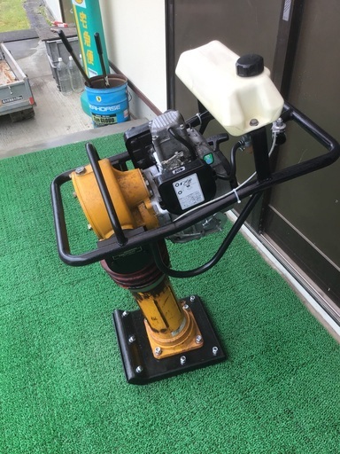 転圧機 タンピング ランマー 明和ss 下板 新品に交換済み 動作品