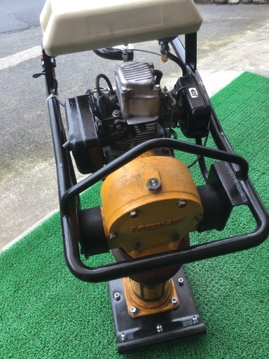 転圧機 タンピング ランマー 明和ss 下板 新品に交換済み 動作品