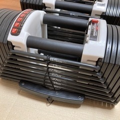 ダンベル 可変式 40kg 2個セット 可変式ダンベル アジャスタブルダンベル 重量調節 3 - 40.5kg 27段階 ダンベルセット